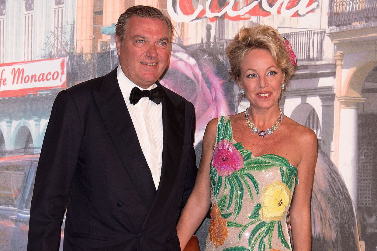 Charles de BourbonSiciles et sa femme