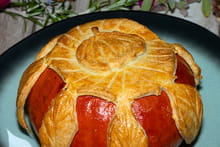 Potimarron farci au porc en croûte : Etape 1