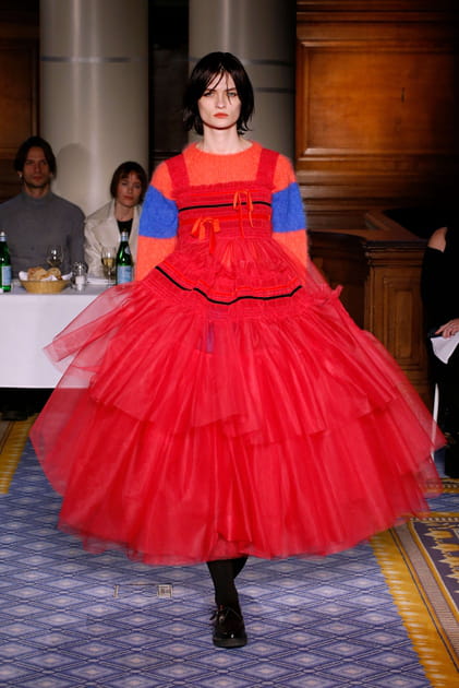 D&eacute;fil&eacute; Molly Goddard automne-hiver 2020-2021