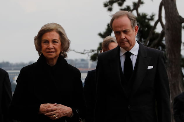 Sophia de Gr&egrave;ce, reine d'Espagne, et Jean d'Orl&eacute;ans, nouveau comte de Paris