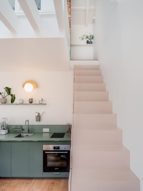 Apr&egrave;s&nbsp;: un duplex avec une belle hauteur