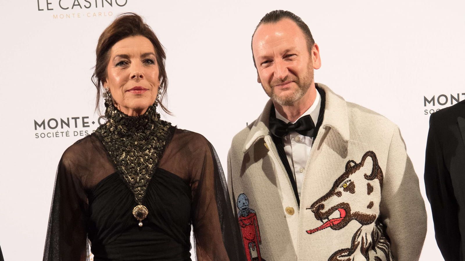 Caroline de Monaco le 9 décembre 2017  