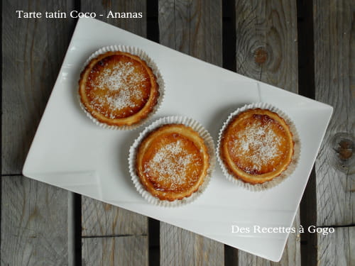 Tarte tatin coco-ananas