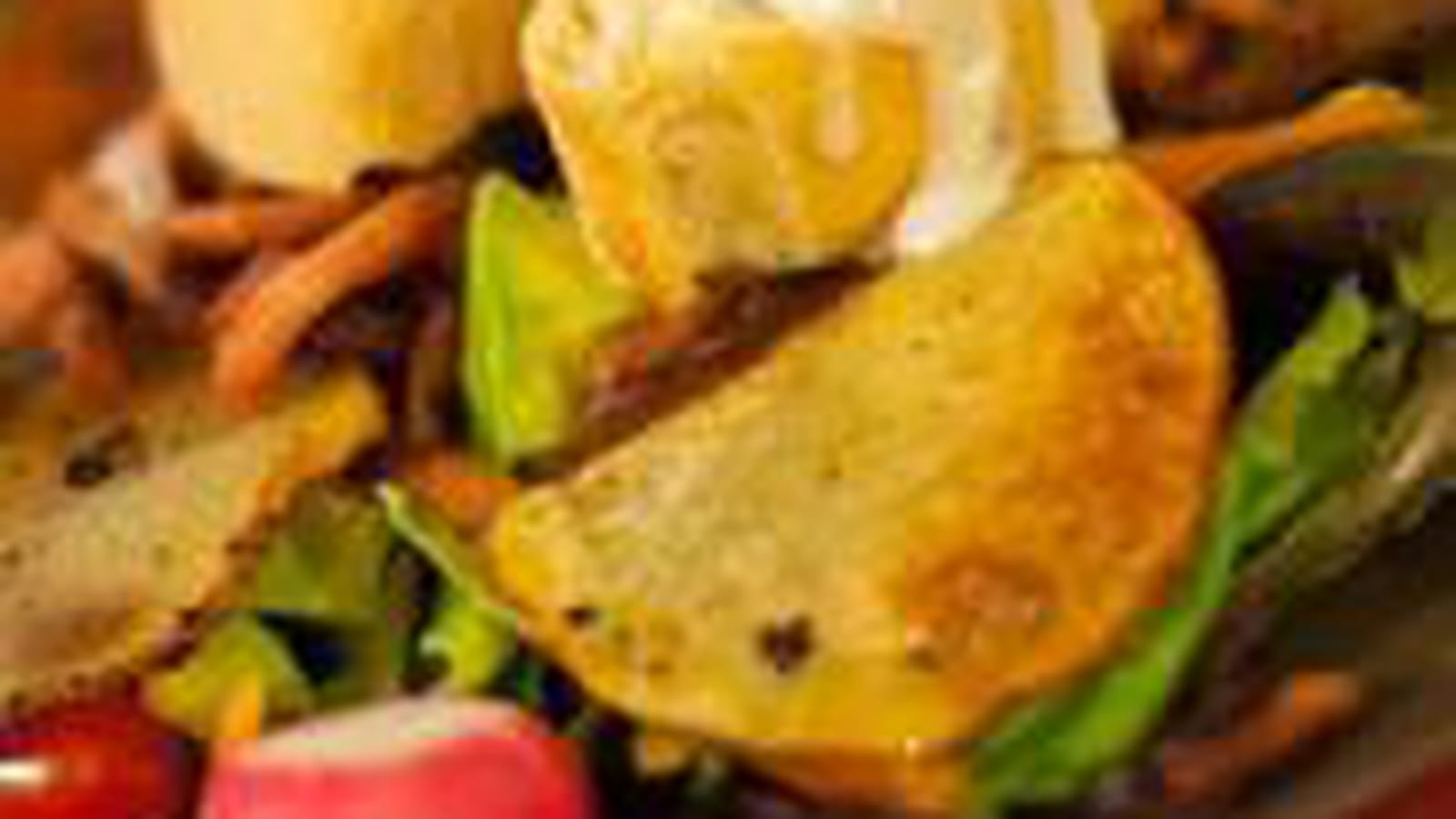 Salade de chèvre chaud