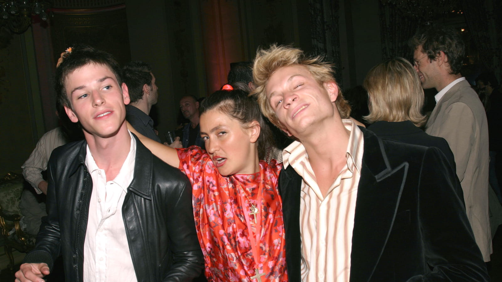 Gaspard Ulliel avec Rona Hartner et Jérémie Rénier