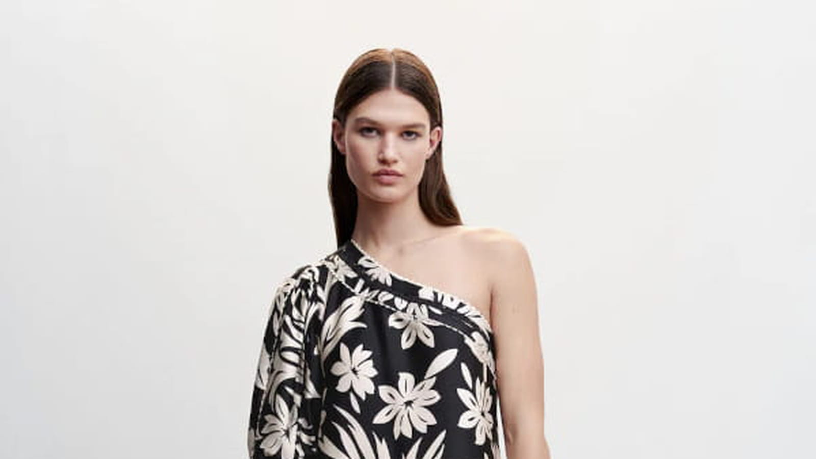 Robe one shoulder Mango 