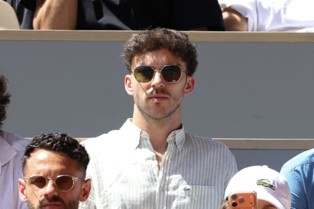 Pierre Gasly&nbsp;: le pilote automobile &eacute;tait &agrave; Roland-Garros
