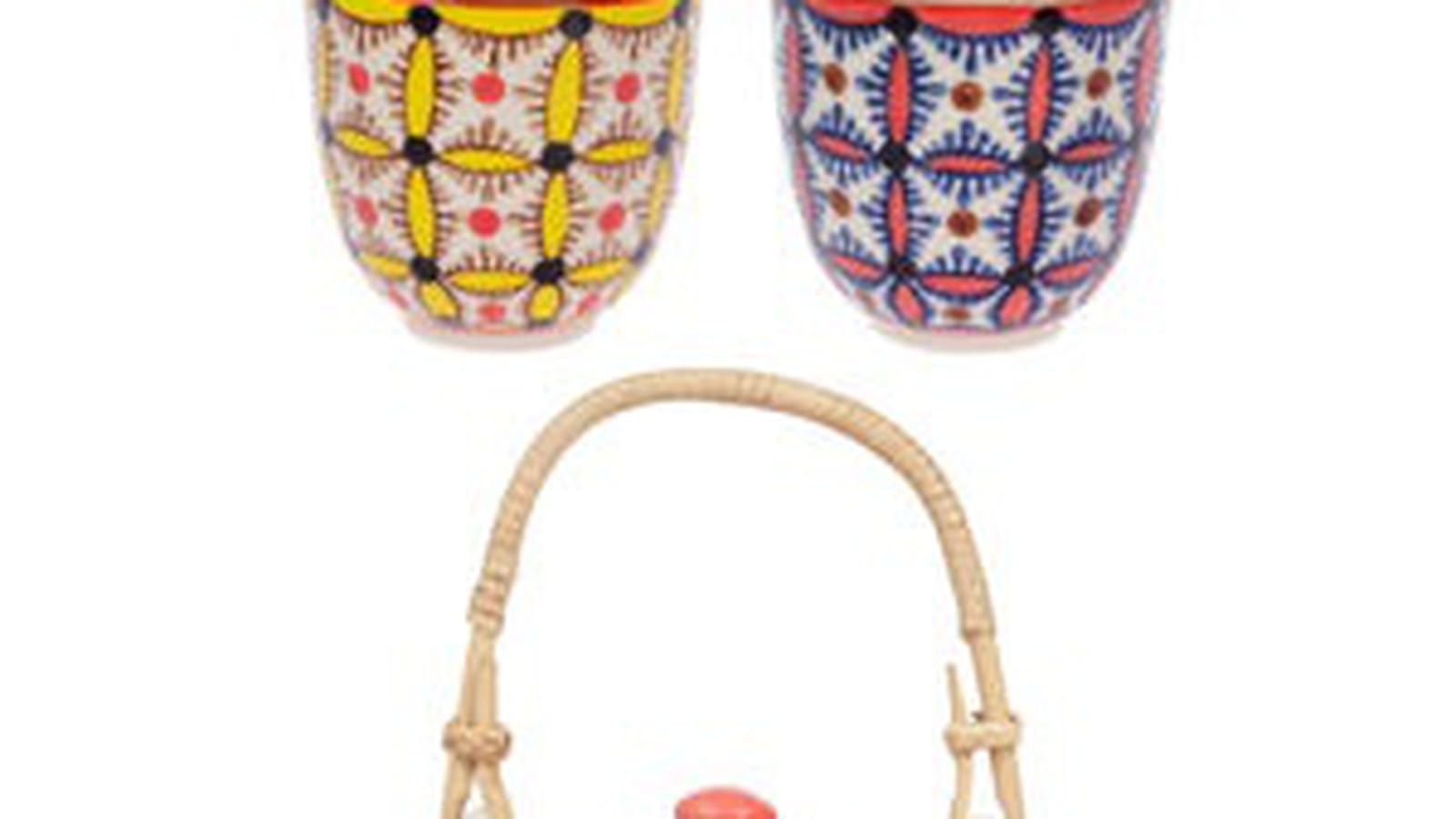 Théière et gobelets Rosaces de Sema Design