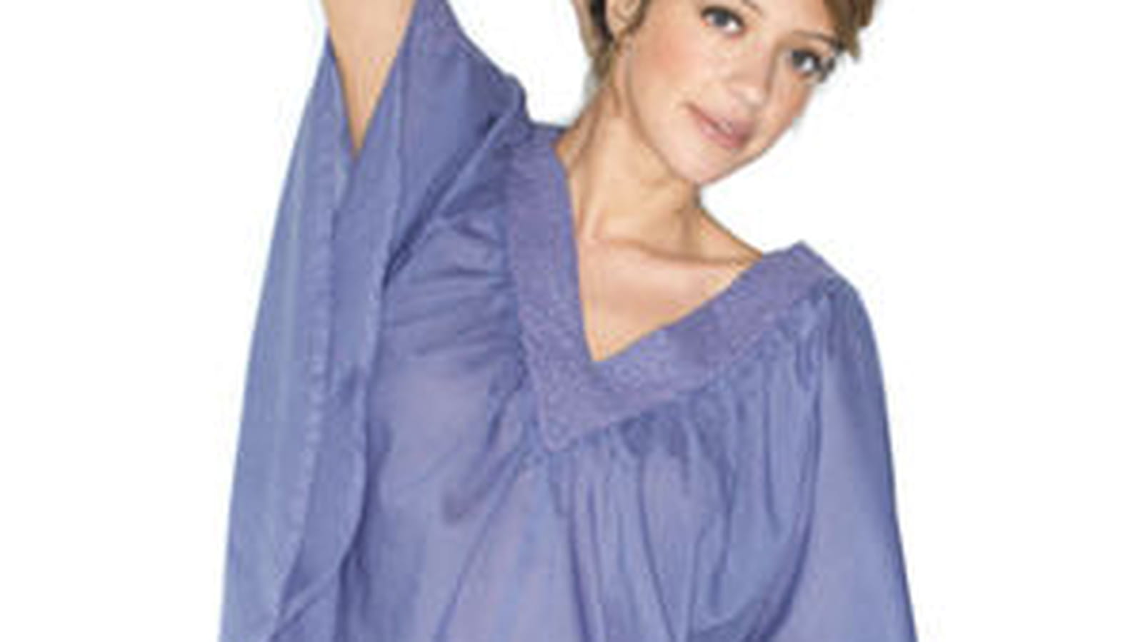 Blouse bleue de Naf Naf