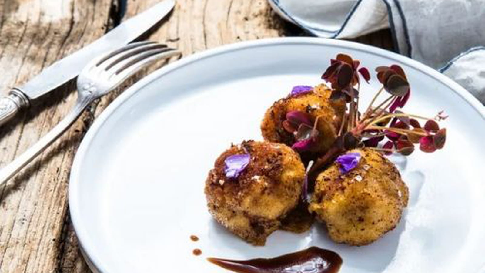 Polpette beurre et sauge, déglacées au vinaigre Clelia Ortalli