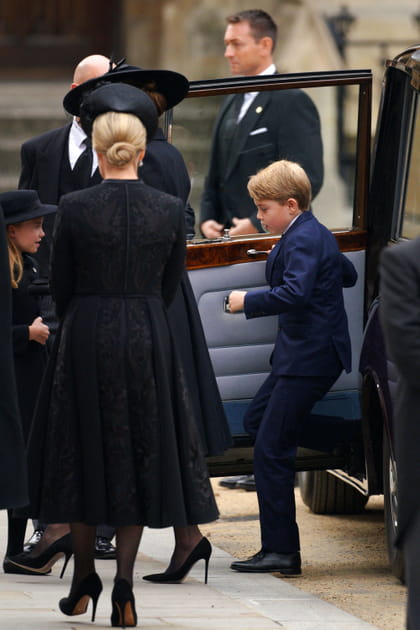 Prince George - Funérailles d'Elizabeth II à l'Abbaye de Westminster