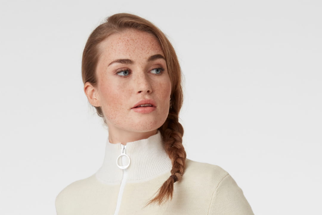 Pull col zippé de Helly Hansen