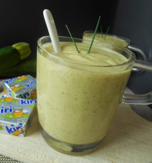 Velouté de courgettes au Kiri®
