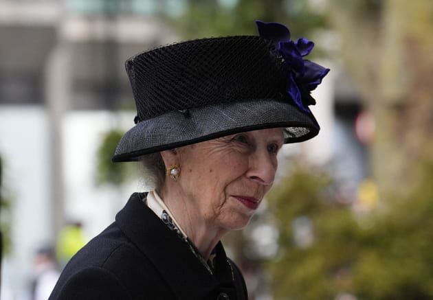 La princesse Anne, aperçue aux obsèques de la duchesse de Kent