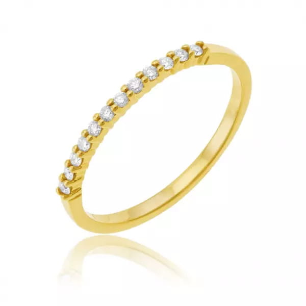 Alliance en or jaune, le Manège à bijoux