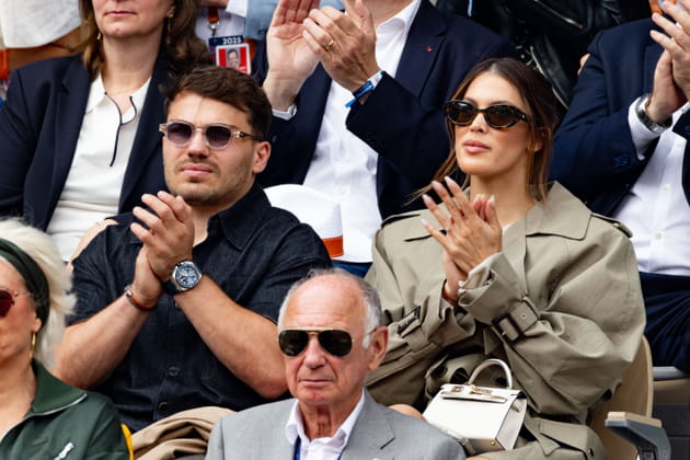 Antoine Dupont et Iris Mittenaere s'offrent une nouvelle sortie à deux à Roland-Garros