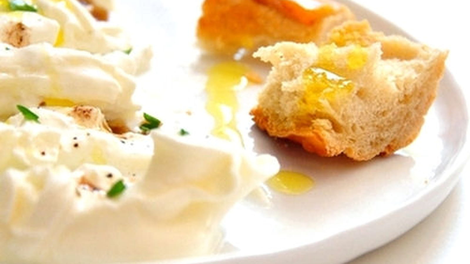 Carpaccio de mozzarella burrata