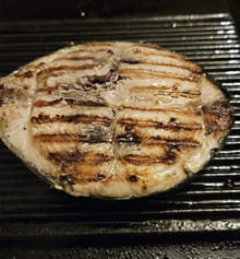 Darne de thon blanc à la plancha sauce vierge : Etape 3