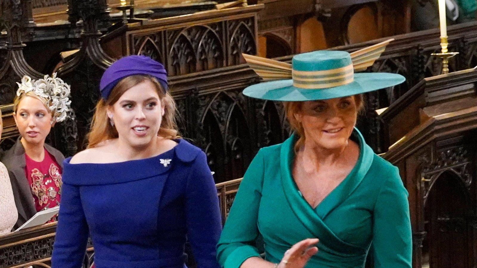 Princesse Beatrice et Sarah Ferguson 