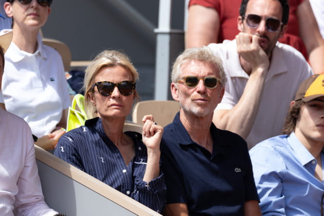 Denis Brogniart et sa femme&nbsp;: sortie de couple &agrave; Roland-Garros