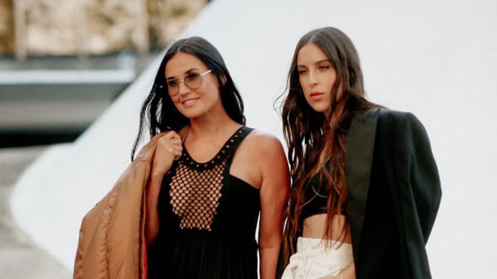 Demi Moore et Scout Willis le 4 octobre 2021