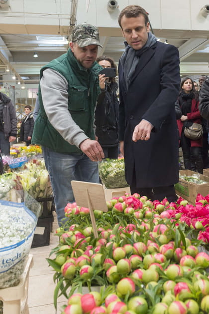 Emmanuel Macron : c'est le bouquet !
