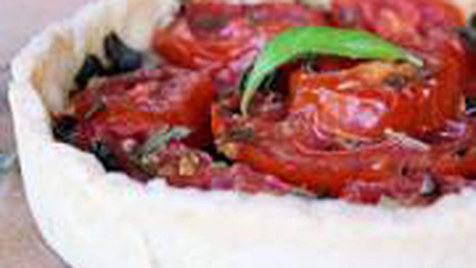 Tartelettes aux tomates et pesto