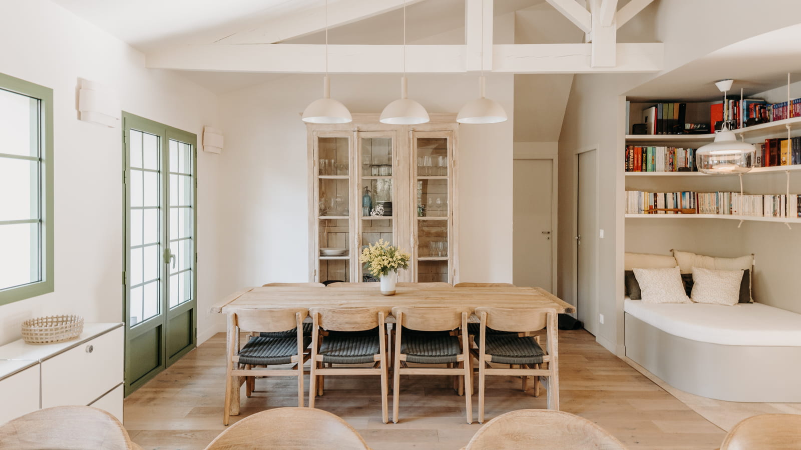 Salle à manger après 