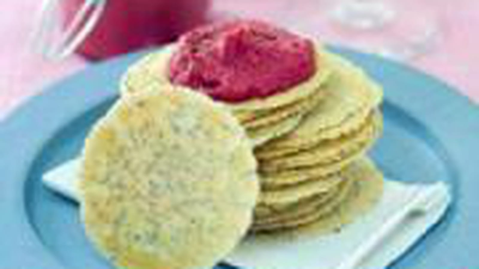 Water crackers aux graines et houmous de betterave