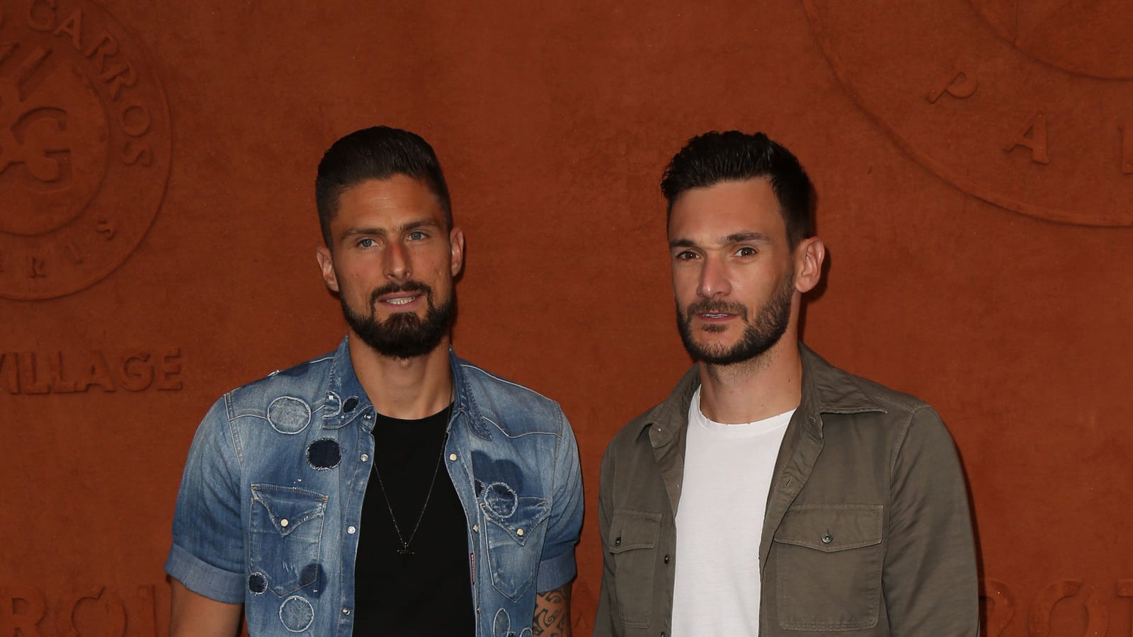 Olivier Giroud et Hugo Lloris