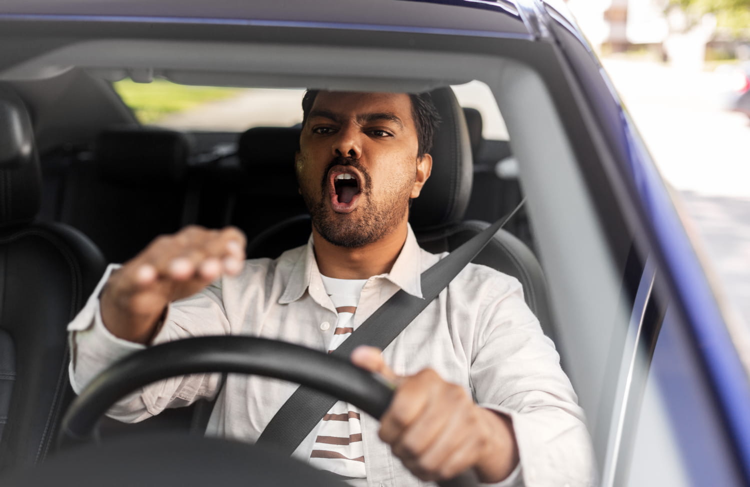 Anger explodes at the wheel according to the researchers