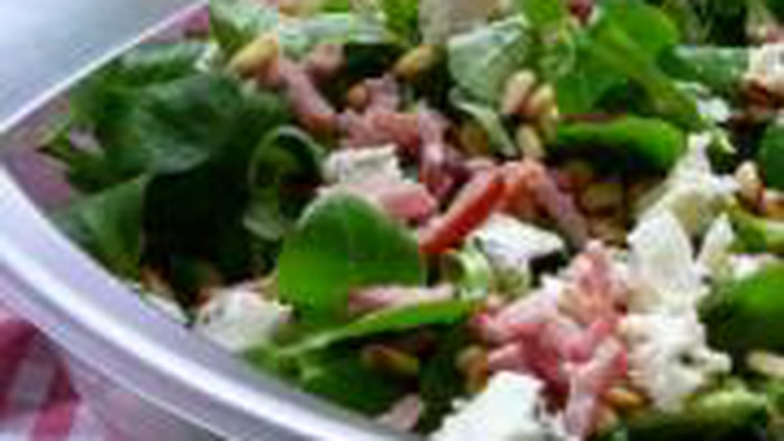 Salade de mâche au Roquefort