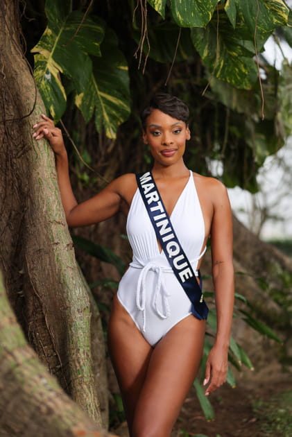 Miss France 2025&nbsp;: Ang&eacute;lique Angarni-Filopon, Miss Martinique 2024&nbsp;pose en maillot de bain