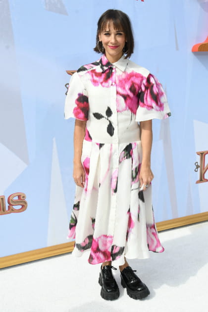 FLOP&nbsp;: Rashida Jones en robe &agrave; fleurs