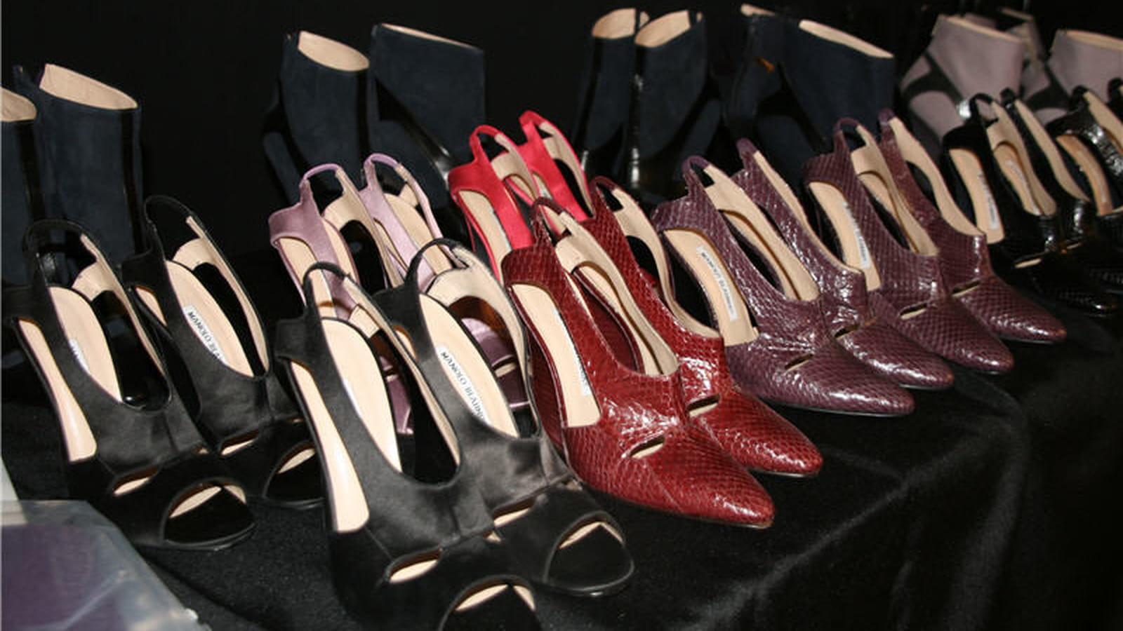 Des chaussures signées Manolo Blahnik