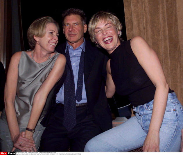 Avec Harrison Ford et son épouse