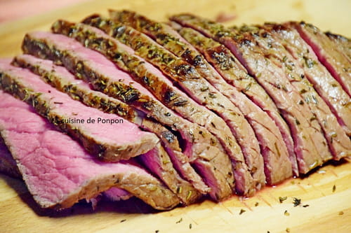 Rosbeef cuit à basse température