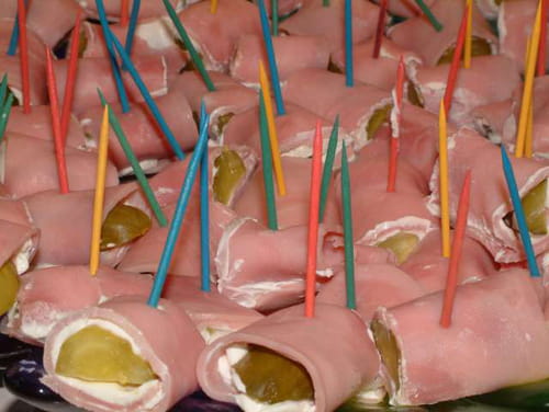Jambon roulé au fromage
