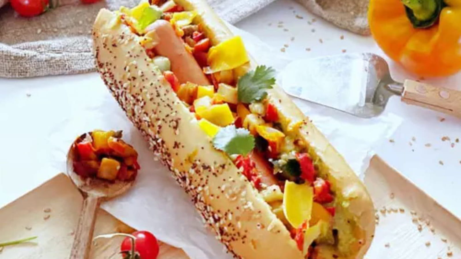 Hot dog façon « salsa »