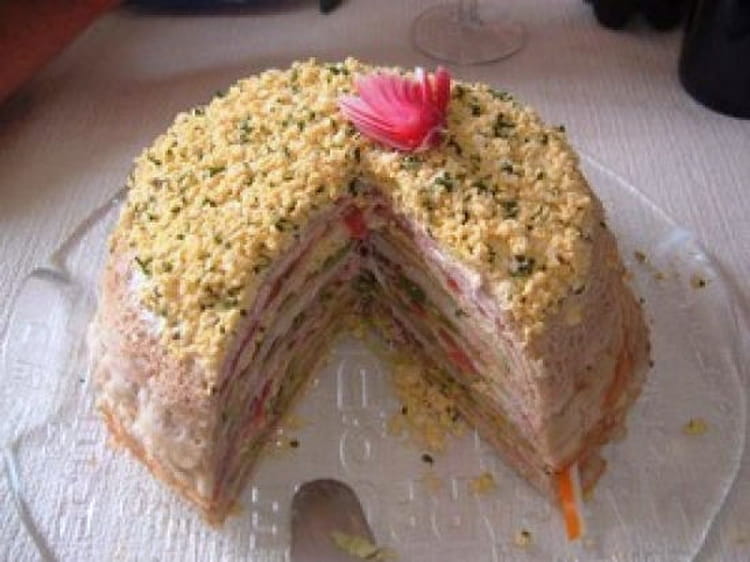 Recette de Millefeuille salé