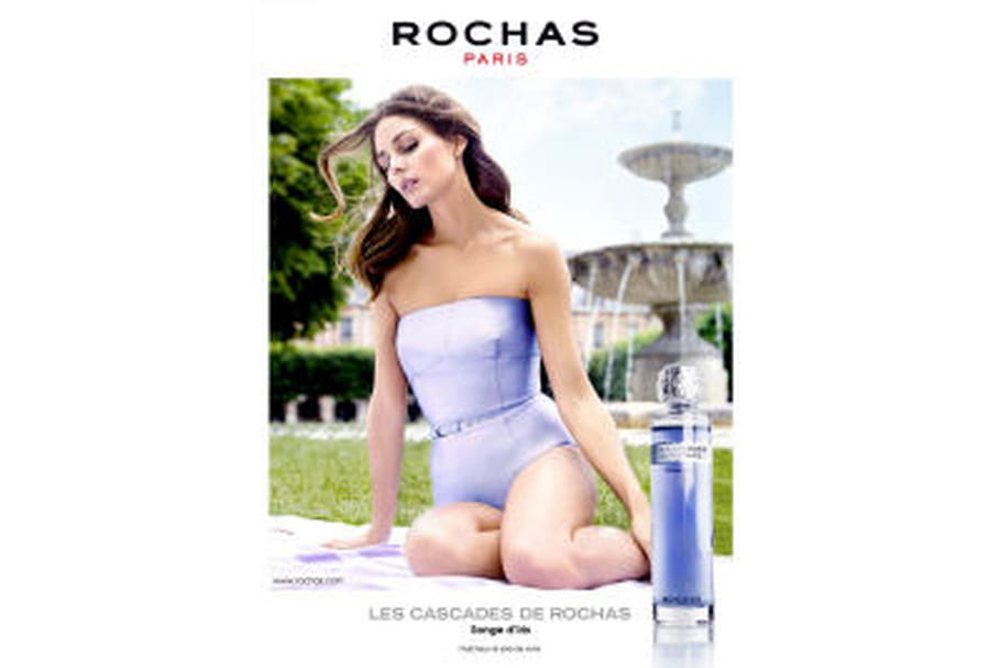 Les Cascades de Rochas Songe d'Iris, le nouveau parfum signé Rochas