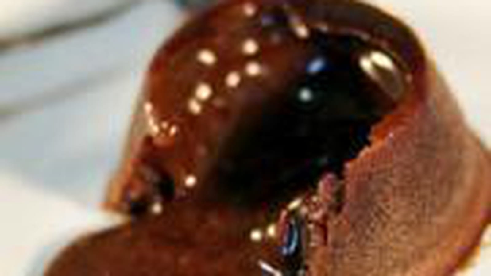Coulant au chocolat et au caramel beurre salé