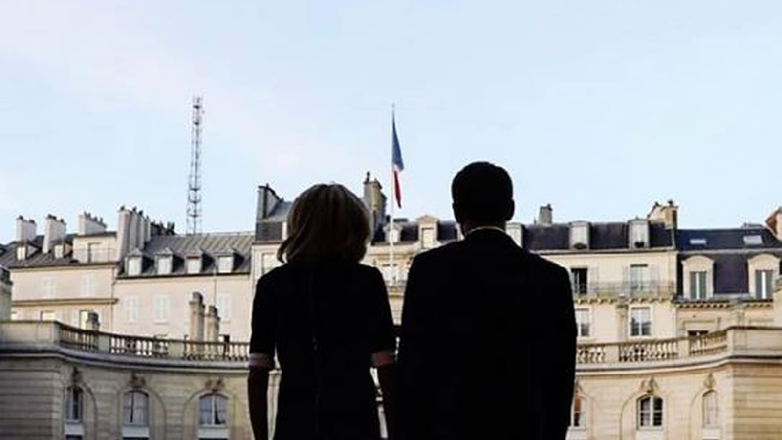 Emmanuel et Brigitte Macron