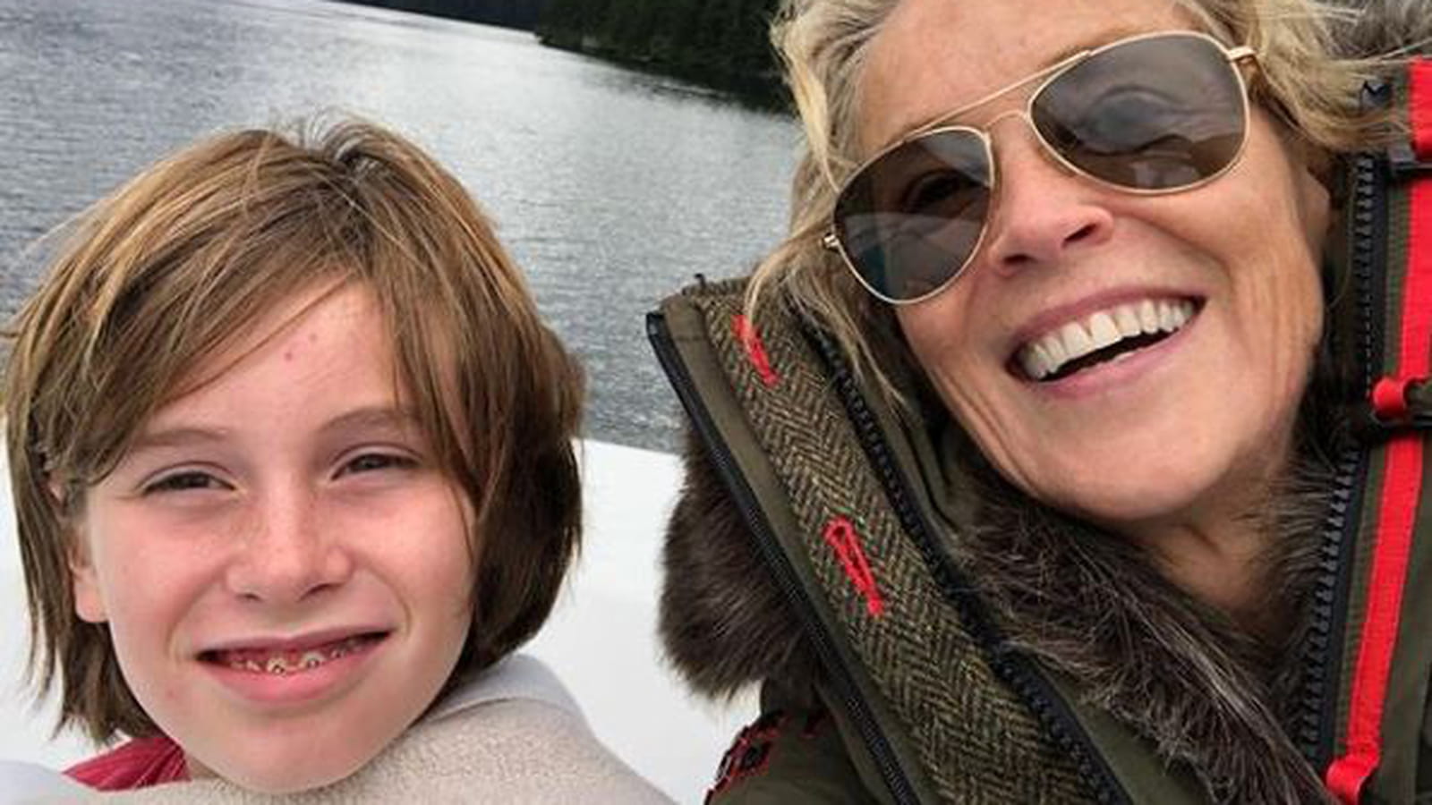 Sharon Stone et son fils