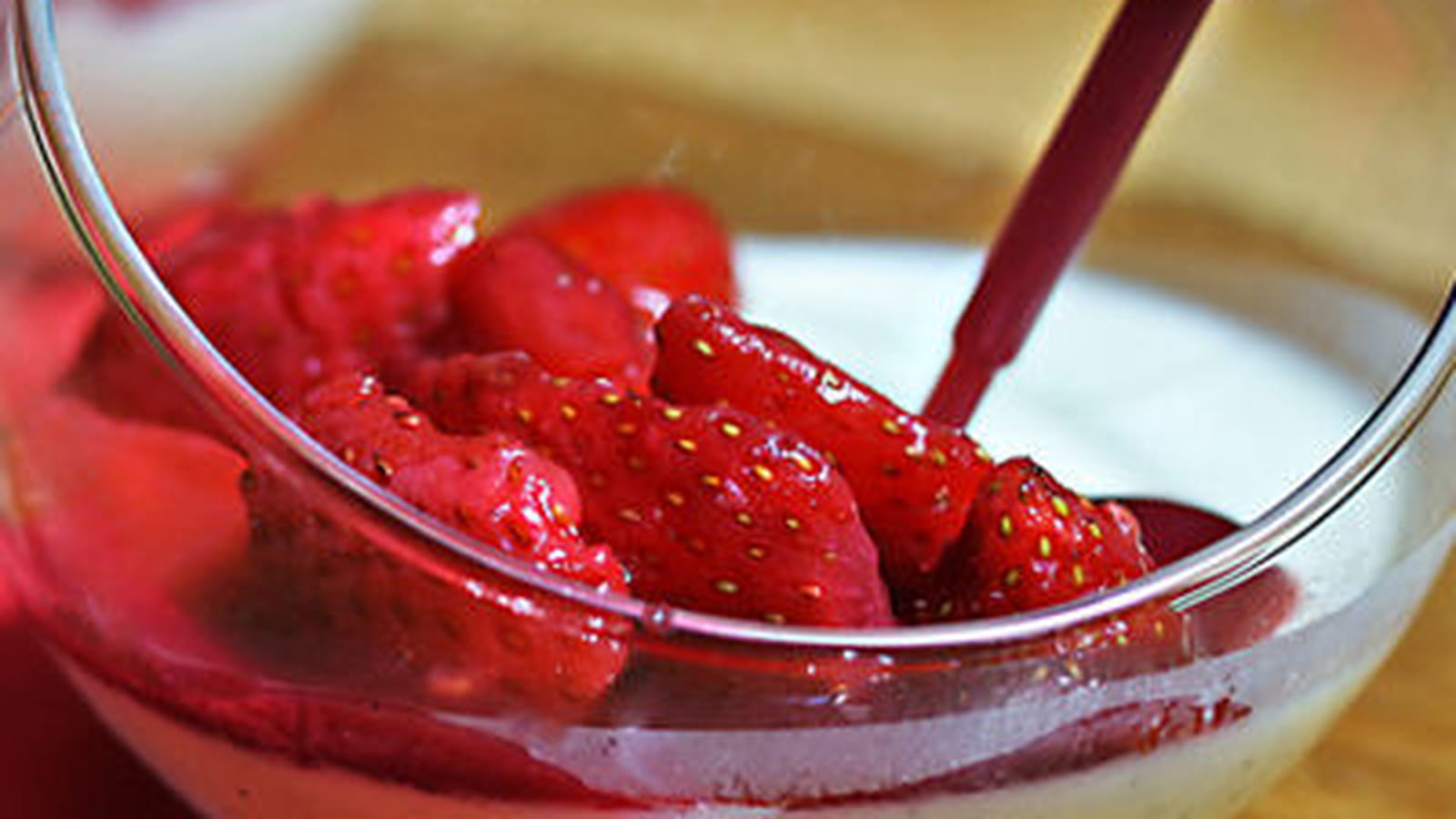  Panna cotta aux fruits rouges inratable