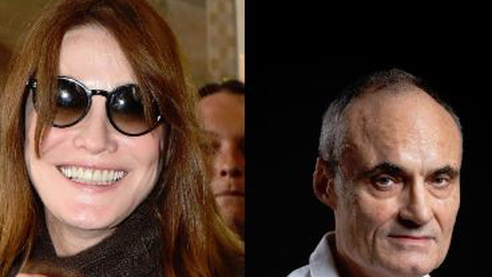 Carla Bruni-Sarkozy et Philippe Val