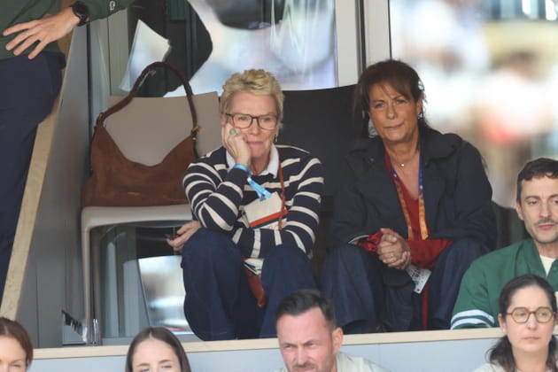 Elise Lucet captiv&eacute;e par la finale femmes &agrave; Roland-Garros