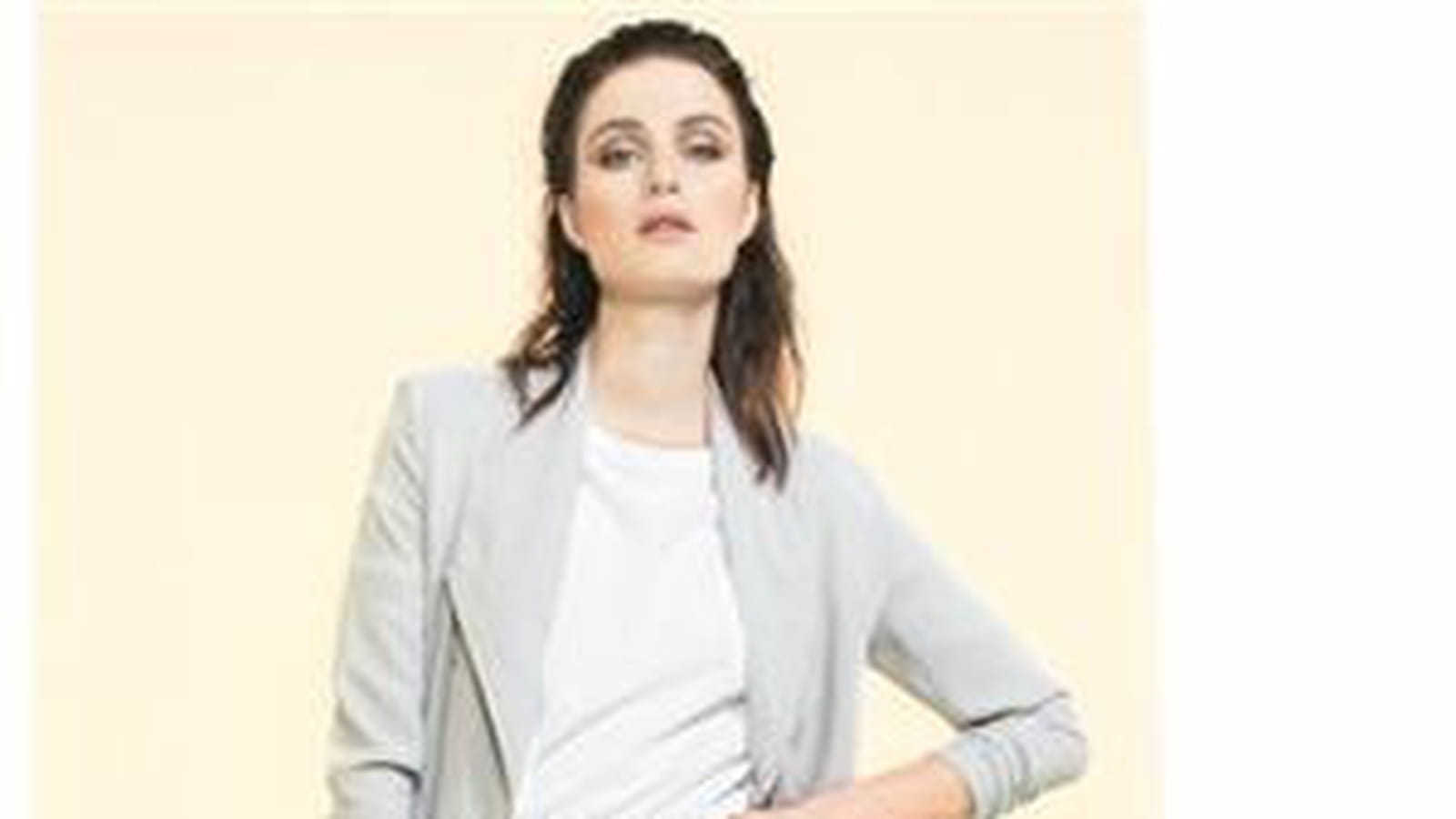 Veste col montant et pantalon soyeux 7/8ème de American Vintage