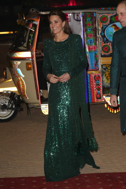 TOP : Kate Middleton en robe à paillettes