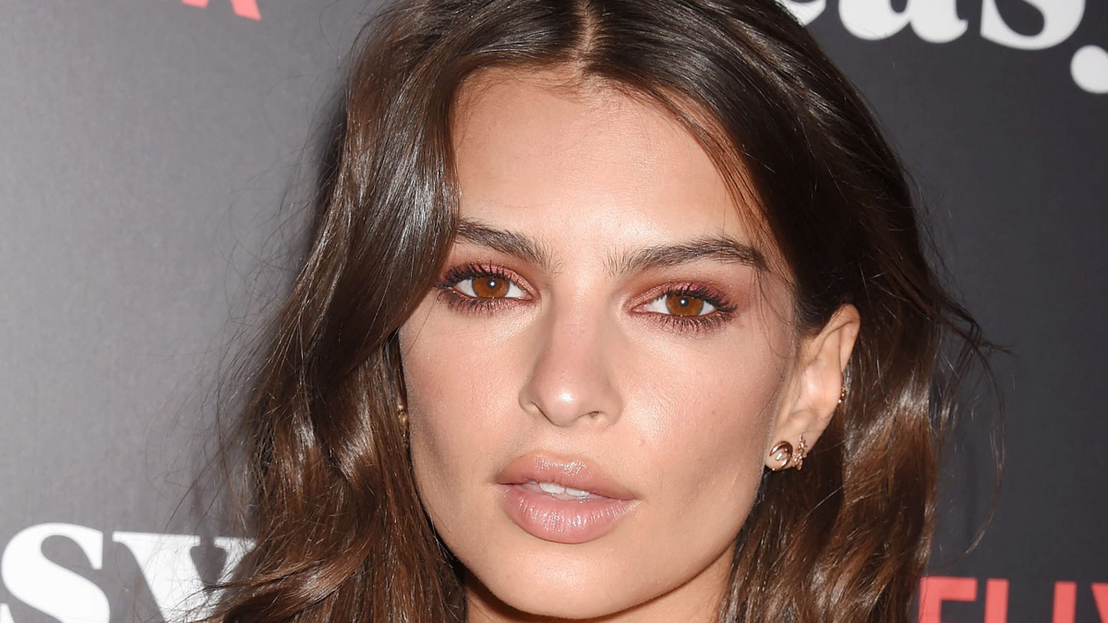 Emily Ratajkowski, cheveux longs